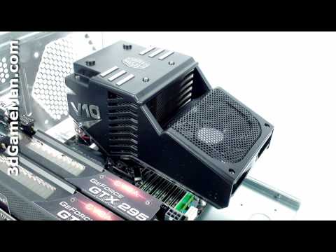 1059 Cooler Master V10 CPU Cooler Video