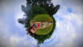insta360 one x3 | little planet | Velo Rekshino