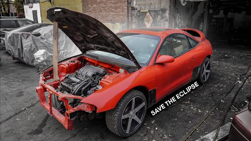 V6 TWIN TURBO продолжаем свап в MITSUBISHI ECLIPSE, Save The Eclipse 2.