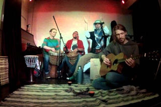Desert blues in mummi cafe!