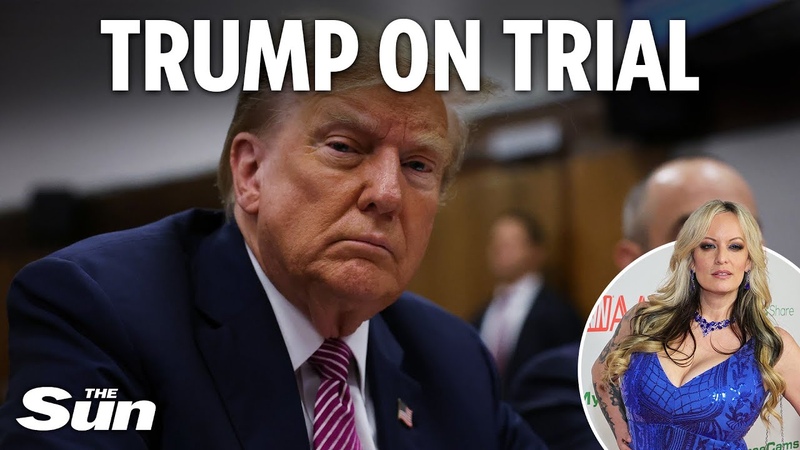 LIVE: Donald Trump in court for Stormy Daniels hush money