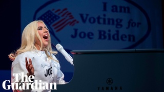 Biden joined by Lady Gaga as Trump hails crowd at final rallies before election