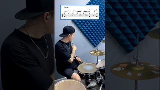 drum rhythm | funky groove #drumlessons #drumming #drums