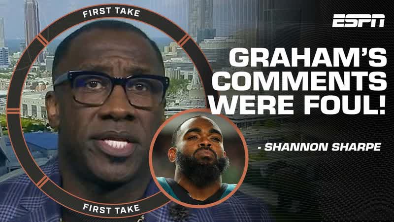 Shannon Sharpe calls Brandon Graham s comments on Jalen Hurts and A. J. Brown FOUL , First
