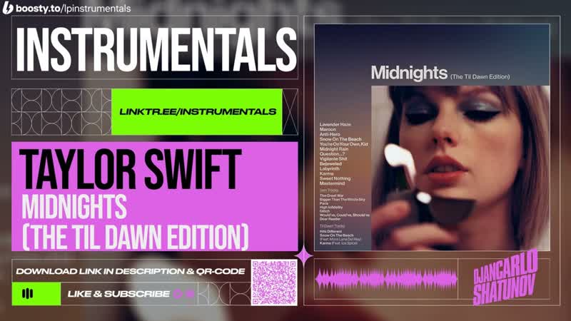 Taylor Swift Midnight Rain (