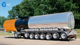 The most impressive tanker trailer you have to see ▶ Heil Trailer, 8 axle Trailer