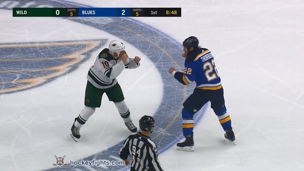 Chris Stewart vs Chris Thorburn Nov 25,