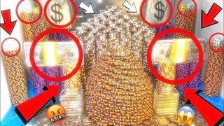 CASINO EMPLOYEE FIRED AFTER ROBBING A CUSTOMER! HIGH LIMIT COIN PUSHER MEGA MONEY JACKPOT!