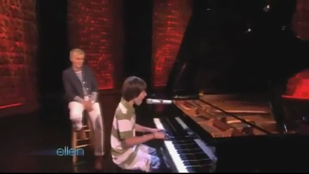 Greyson Michael Chance Performing Paparazzi Ellen