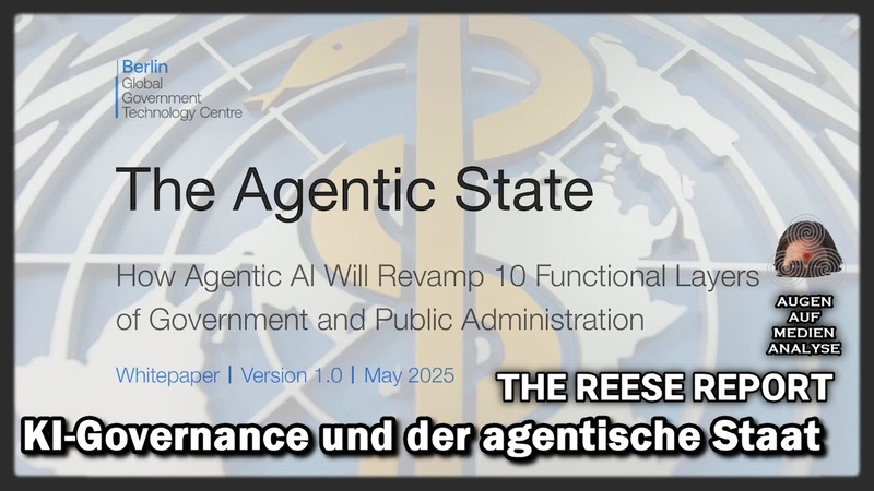 KI Governance und der agentische Staat ( The Reese Report