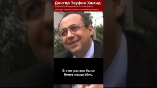 Доктор Тауфик Хамид: палестинский кризис это не борьба за территории