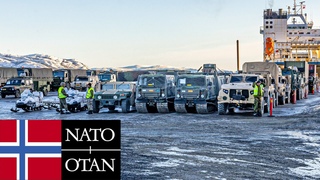 Combat Logistics Battalion And Hundreds Of US Military Equipment Arrive In Norway