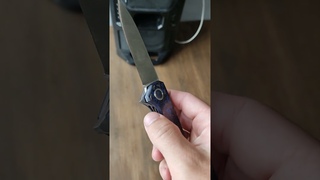 Нож складной liner lock ручной работы