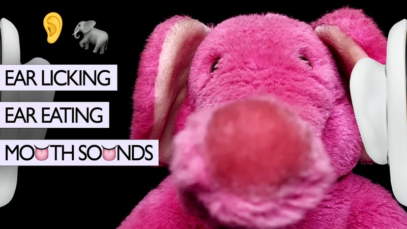 ASMR Ear Licking and Ear Eating by Pinky Mouth Sounds, 3dio, No