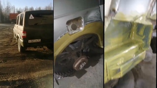 УАЗ в РАПТОР. востанавливаем двери и пороги.
