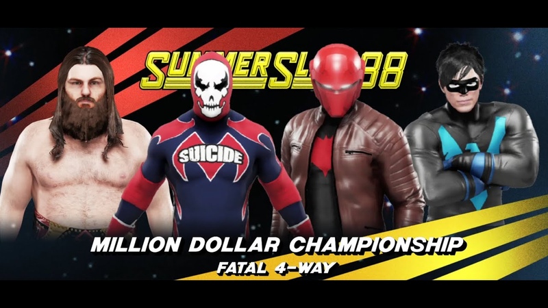 WWF Summer Slam 2020 ( Killian Dain Vs Nightwing Vs Suicide Vs Jason