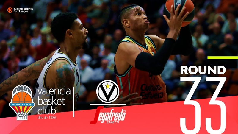 Late run carries Valencia past Virtus , Round 33, Highlights, Turkish Airlines Euro