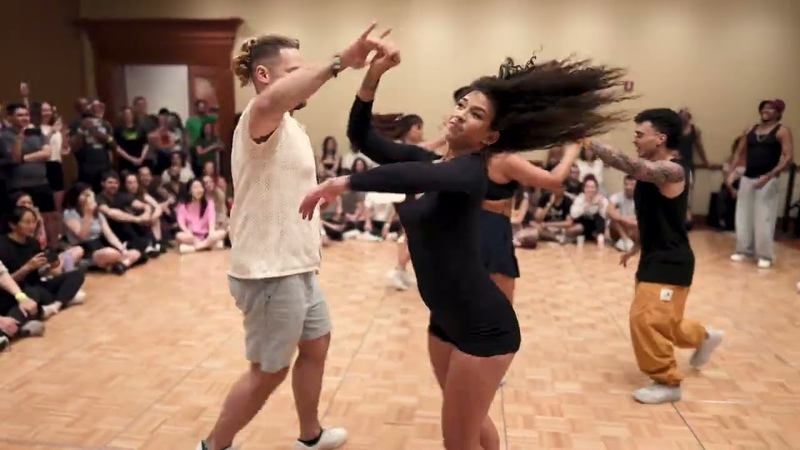 Léo Ana dance with Geração São Paulo part 1, Ever Zouk