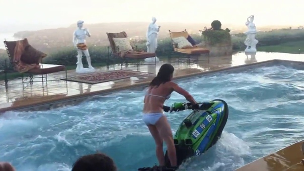Amazing Jet Ski flips in a swimming