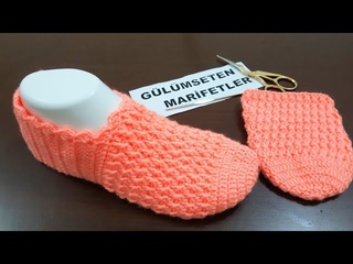 Çeyizlik kolay patik modeli yapımı | Anlatımlı patik modelleri