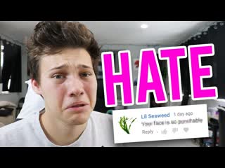READING MEAN HATE COMMENTS! ( I'm wounded )