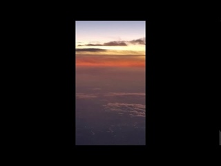 UFO over New England caught on camera from an airplane