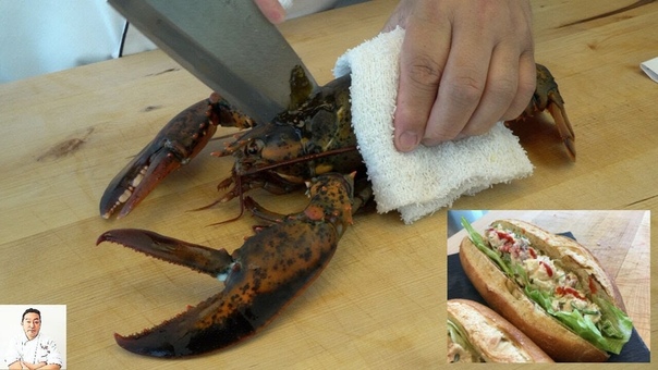 EXTREMELY GRAPHIC: Maine Lobster Roll ( Japanese Inspired), How To