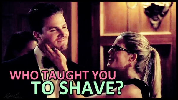 Felicity Smoak, Youre cute ( HUMOR