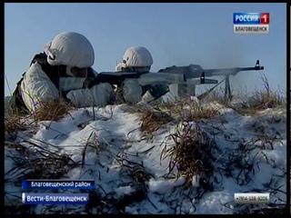 Экзамен морских пехотинцев арктических стрелков прошёл на полигоне ДВОКУ