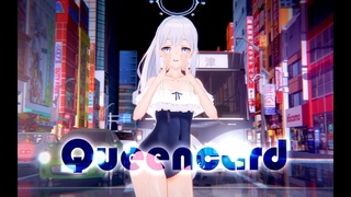 Blue Archive MMD4K60FPSTsukiyuki MiyakoQueencard