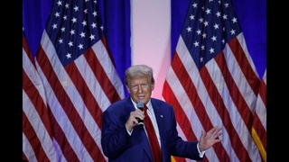 Trump campaigns in Flint, Michigan