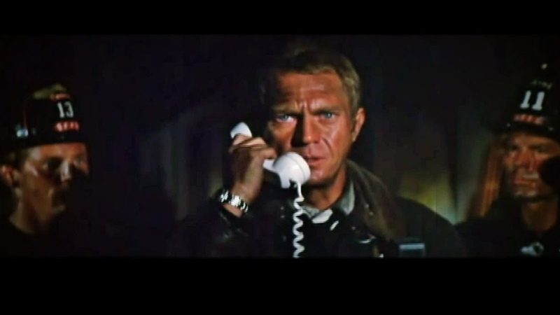 OH SHIT at The Towering Inferno: Steve Mc Queen at his