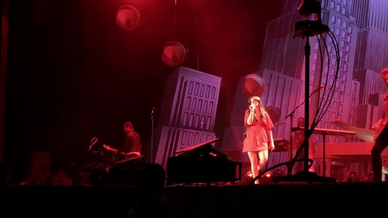 Lana Del Rey West Coast, I Want To Sing ( Regina Spector cover) Live Endless Summer Tour : Sleep Train