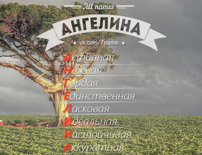 Картинки прикольные с именем ангелина