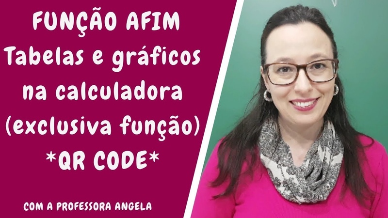 Gráficos de uma função afim Exemplos usando a calculadora Professora