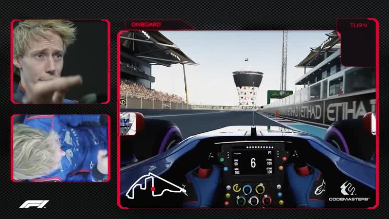 Brendon Hartleys Virtual Hot Lap of Yas Marina 2018 Abu Dhabi Grand