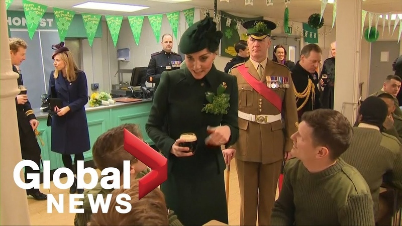 Kate Middleton, Prince William celebrate St. Patricks
