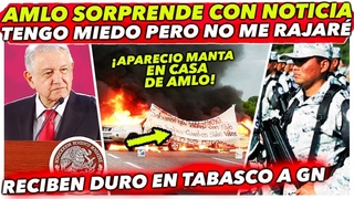ANTE MANTA! AMLO CONFIESA QUE TIENE MID0 PERO NO SE ECHA PARA ATRS