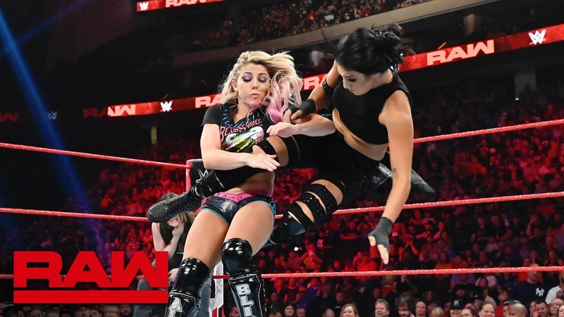Alexa Bliss Nikki Cross vs. Mandy Rose Sonya Deville: Raw, Aug. 19,