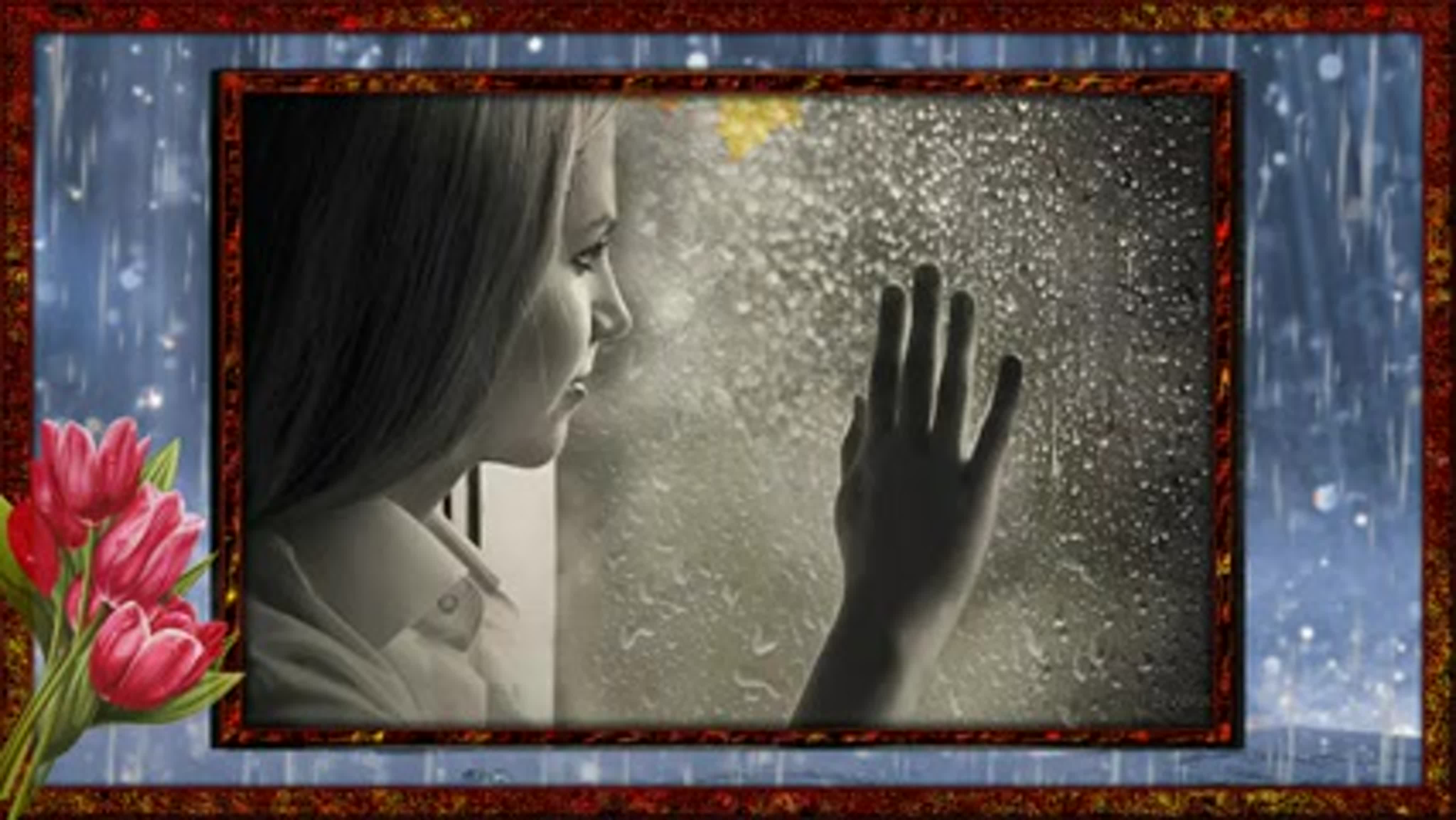 Андрий поднял глаза и увидел стоящую у окна такую красавицу какой еще не видывал отроду