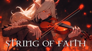 “STRING OF FAITH“ Pure Dramatic 🌟 Most Powerful Violin Fierce Orchestral Strings Music