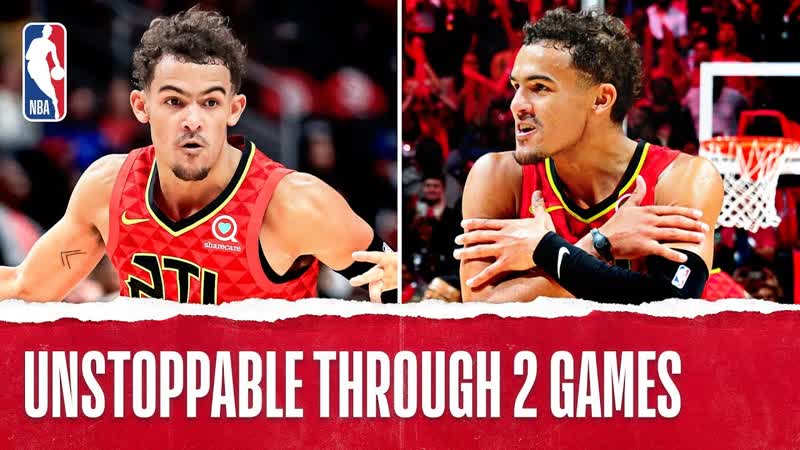 Trae Young On A TEAR Through 2 Games Thus