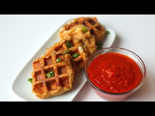 Mozzarella Stick Waffles