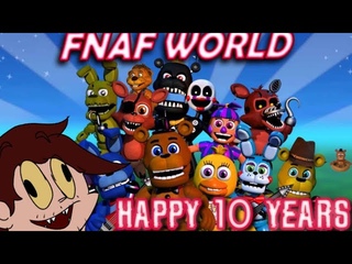Playing FNAF world for FNAF’s 10 year anniversary