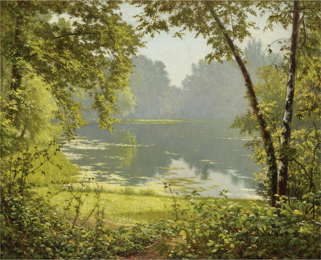 Художник Анри бива (1848-1929)