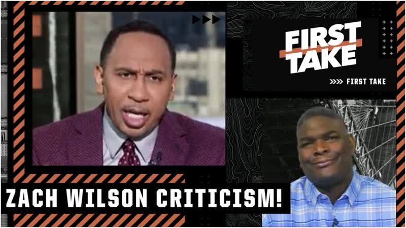 HORRIBLE Stephen A. Smith GOES IN on Zach Wilson , First