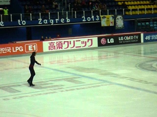 2013 Golden Spin of Zagreb - Artur Gachinski (Артур Гачинский) Short program “Flamenco“ Fancam