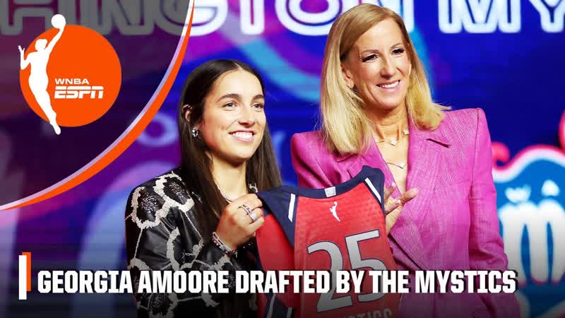 Georgia Amoore drafted No. 6 overall by the Washington Mystics, WNBA