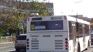 Автобус “2445 по 80“ Петербурга 10-***: ЛиАЗ 2445 по №80 ()