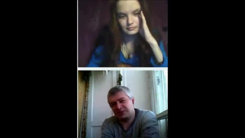 Красивая девушка соблазняет дедушку на секс по веб